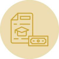 Fees Vector Icon Design