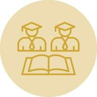 Alumni Vector Icon Design