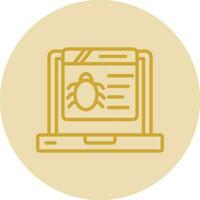 Bug Vector Icon Design