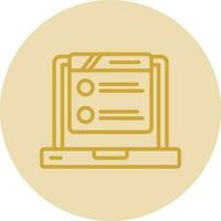 Blog Vector Icon Design