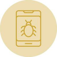 Bug Vector Icon Design