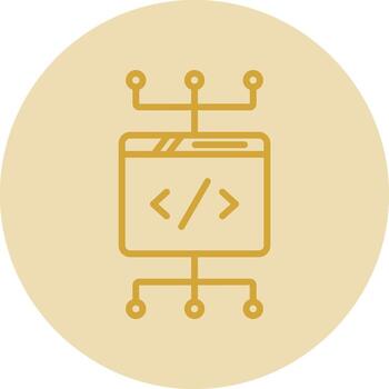 Coding Vector Icon Design