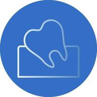 Wisdom Tooth Vector Icon Design