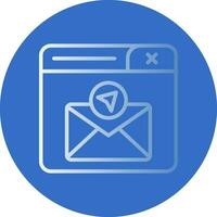 Send Mail Vector Icon Design