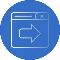 Next Page Vector Icon Design