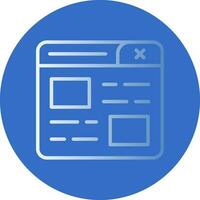 Web Site Vector Icon Design