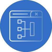 Site Map Vector Icon Design