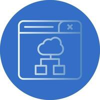 Cloud Computing Vector Icon Design