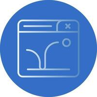 Bounce Rate Vector Icon Design