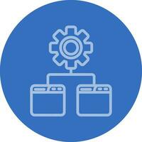 Batch Processing Vector Icon Design