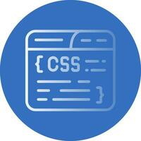 Css Coding Vector Icon Design