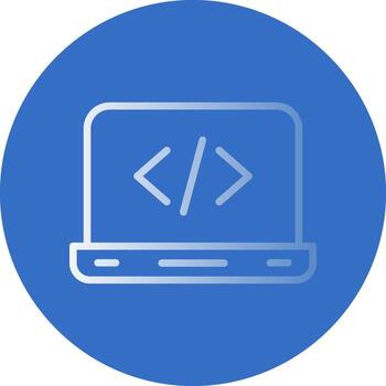 codificación vector icono diseño