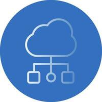 Cloud Computing Vector Icon Design