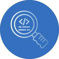 Quick Review Code Vector Icon Design