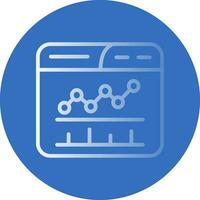 Analytics Vector Icon Design