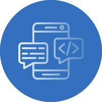 Conversation Vector Icon Design