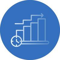 Bar Chart Vector Icon Design