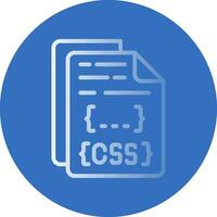 Css File Vector Icon Design