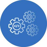 Processing Vector Icon Design