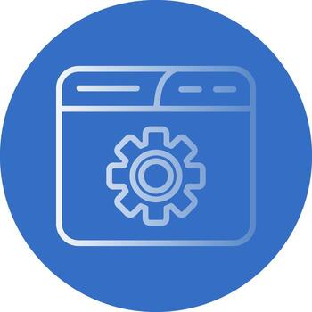 Web Browser Vector Icon Design