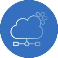 Cloud Computing Vector Icon Design