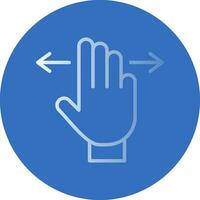 Swipe Vector Icon Design