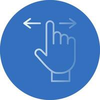 Swipe Vector Icon Design