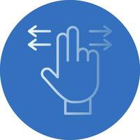 Swipe Vector Icon Design