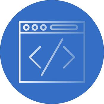 codificación vector icono diseño