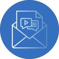 Email Marketing Vector Icon Design