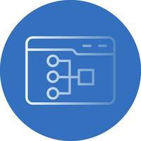 Site Map Vector Icon Design