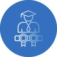 Diplomas Vector Icon Design
