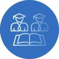 Alumni Vector Icon Design