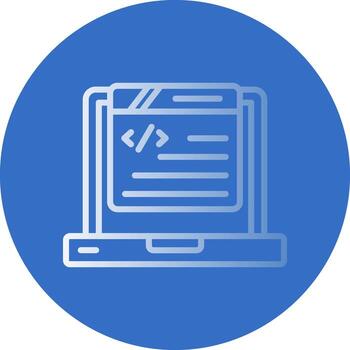 codificación vector icono diseño