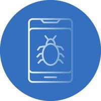Bug Vector Icon Design