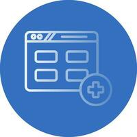 Website Vector Icon Design