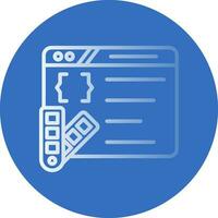 Style Sheet Vector Icon Design