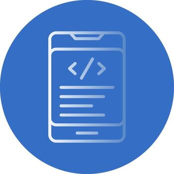 Mobile Web Vector Icon Design