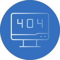 404 vector icono diseño