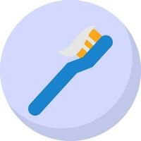 Toothbrush Vector Icon Design