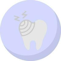 Broken Tooth Vector Icon Design