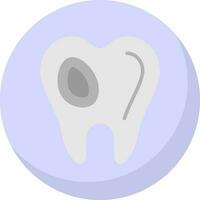 Caries Vector Icon Design