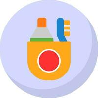 Toothbrush Vector Icon Design