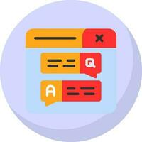 Forum Vector Icon Design