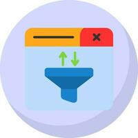 Funnel Vector Icon Design