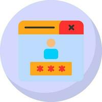 Login Vector Icon Design