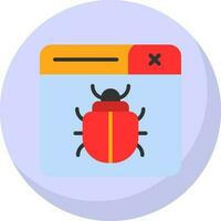 Bug Vector Icon Design