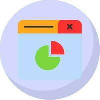 Chart Vector Icon Design