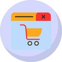 compras en línea vector icono diseño