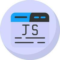 js vector icono diseño